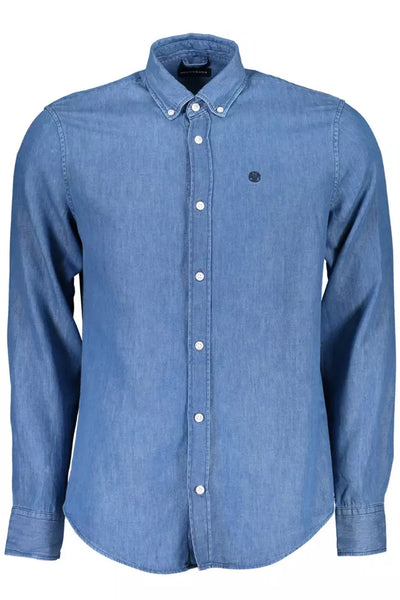 Blue Cotton Shirt