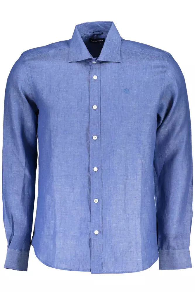 Blue Linen Shirt