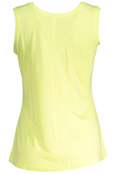 Yellow Cotton Tops & T-Shirt