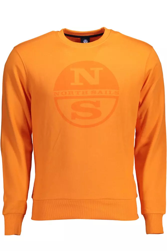 Orange Cotton Sweater