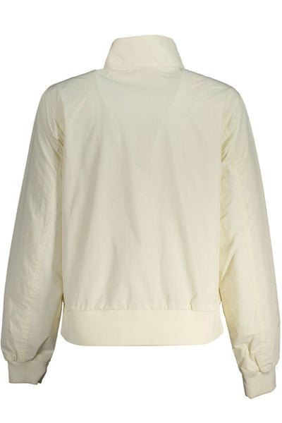 White Polyester Jackets & Coat