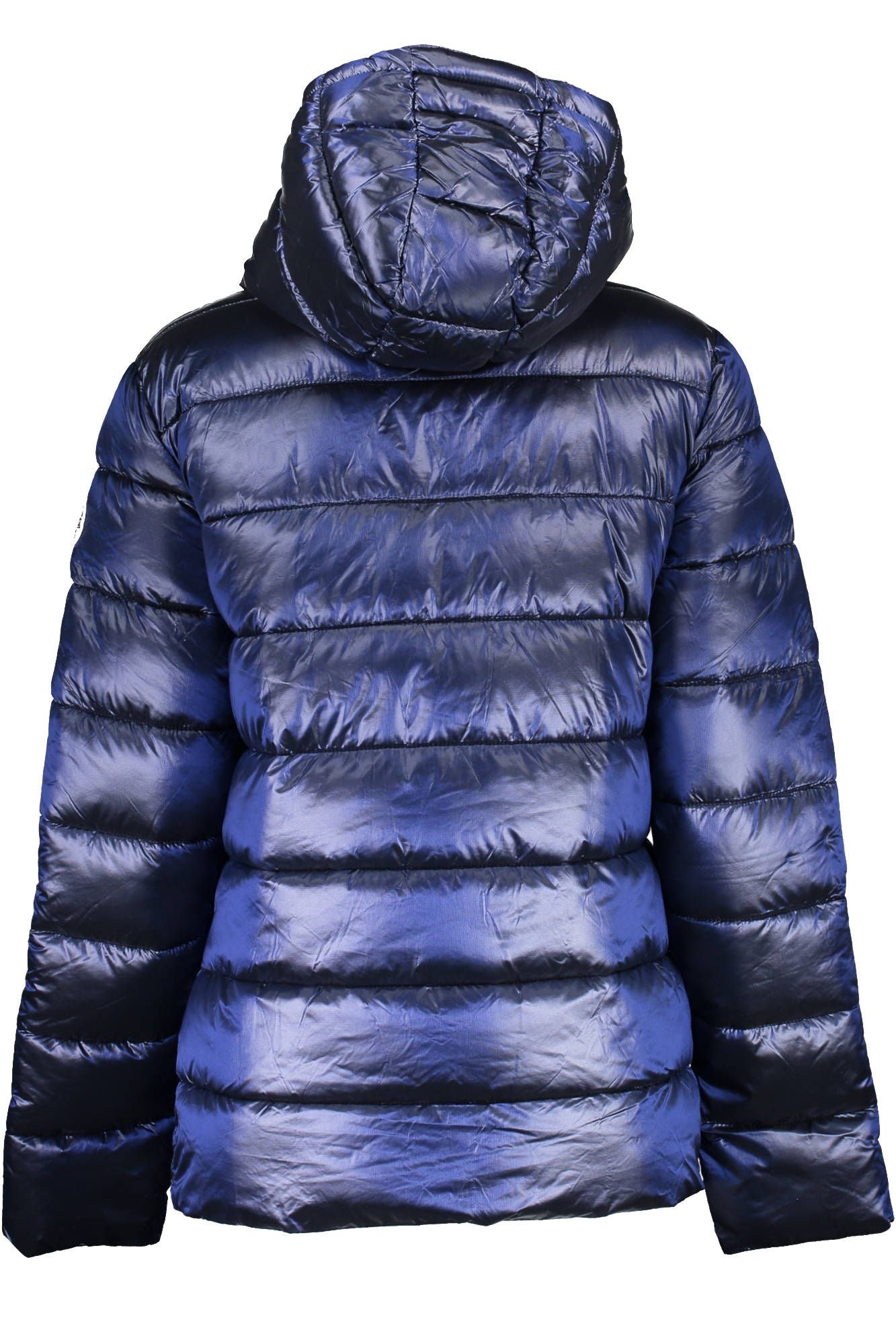 Blue Polyamide Jackets & Coat