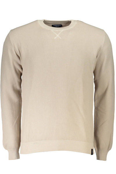 Beige Cotton Sweater