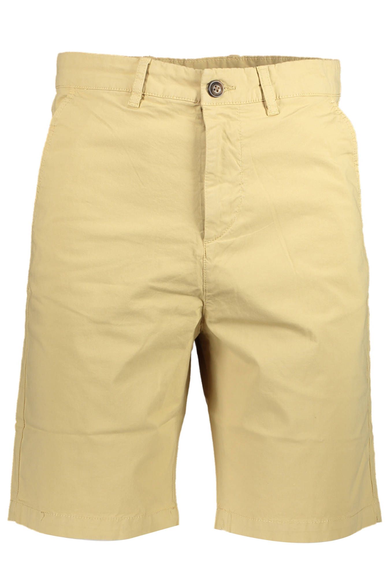 Beige Cotton Jeans & Pant