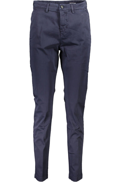 Blue Cotton Jeans & Pant