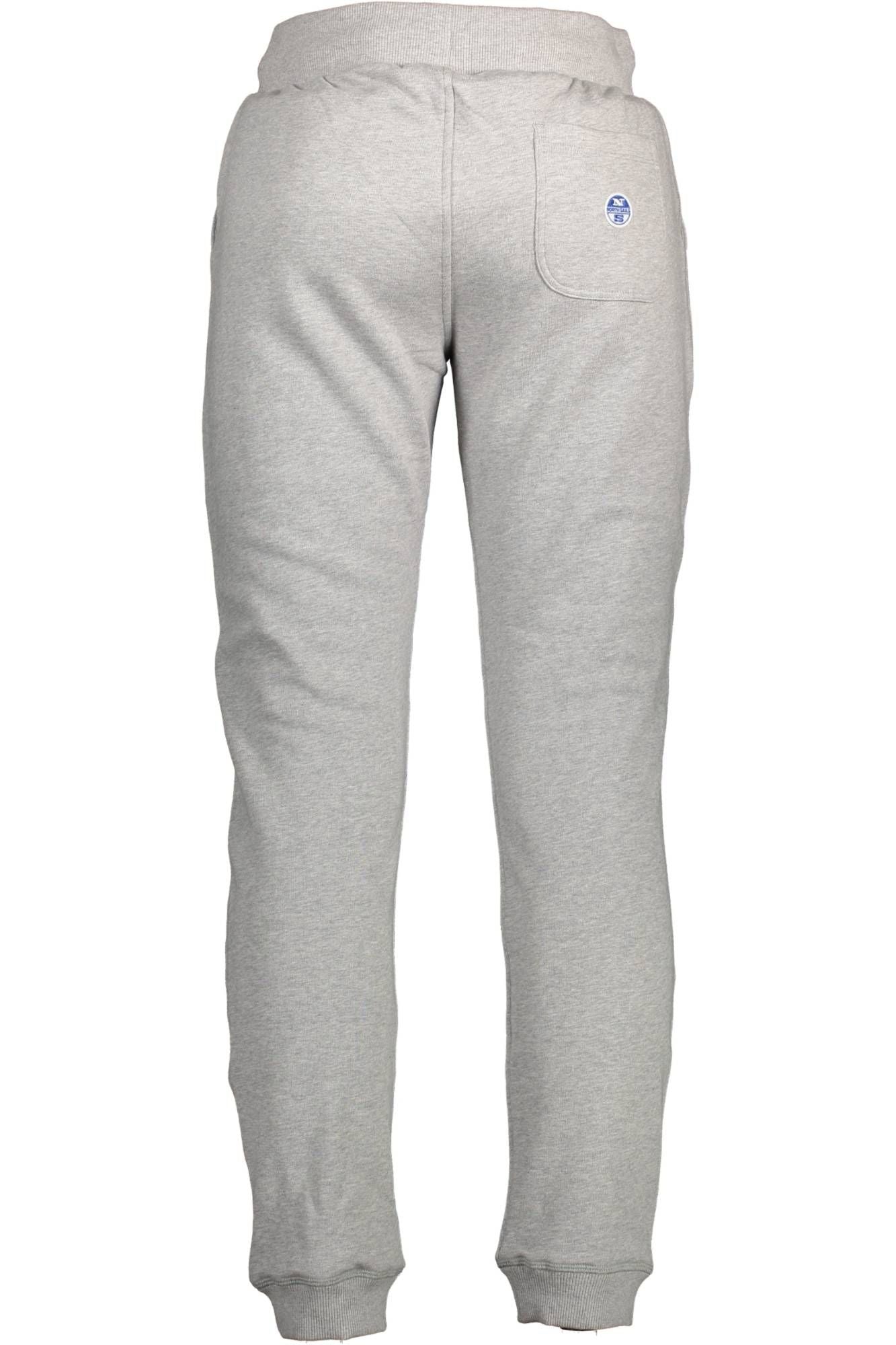 Gray Cotton Jeans & Pant