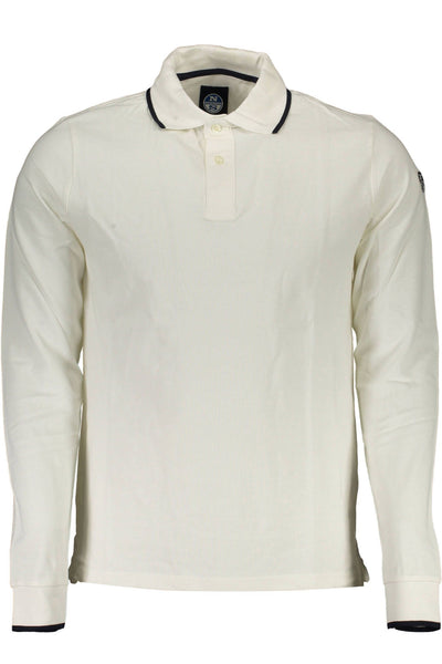 White Cotton Polo Shirt