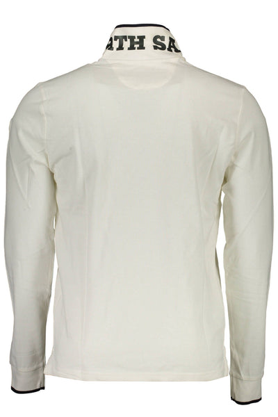 White Cotton Polo Shirt