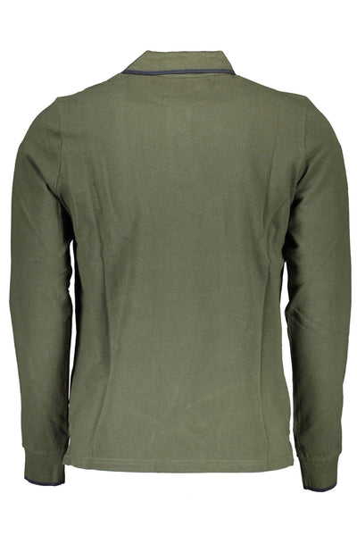 Green Cotton Polo Shirt