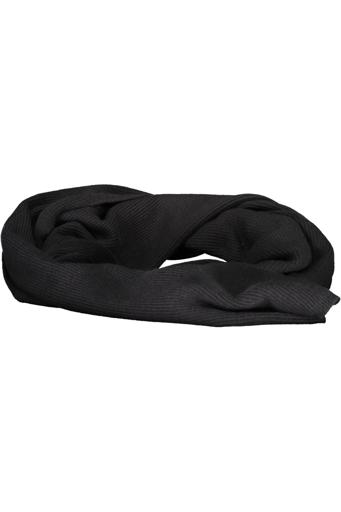 Black Cotton Scarf