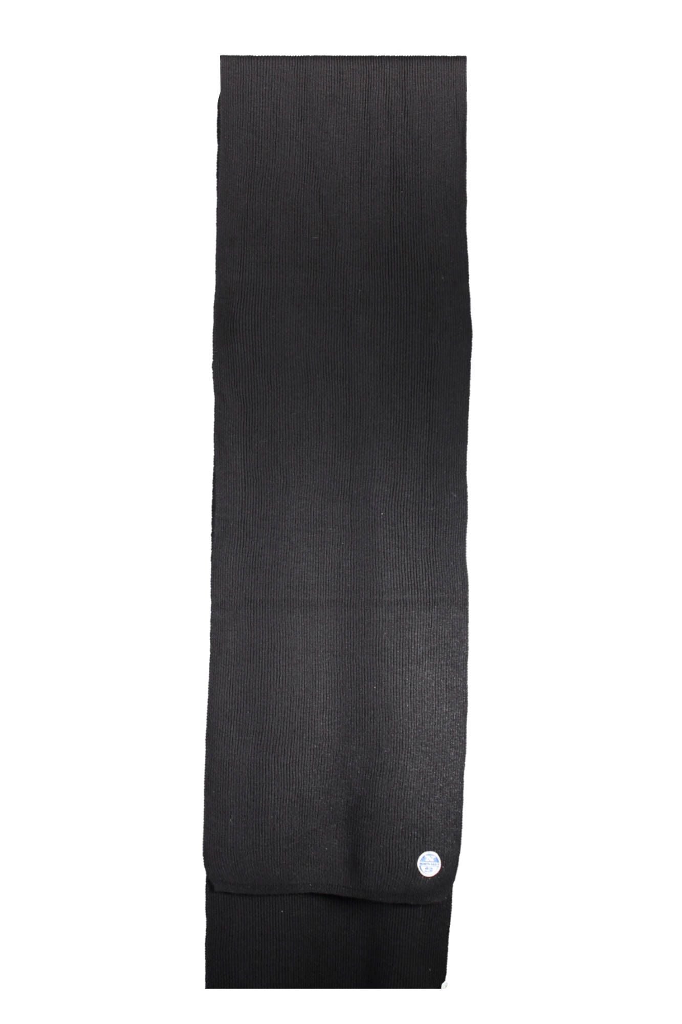 Black Cotton Scarf