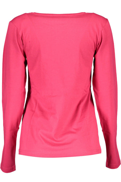 Pink Cotton Tops & T-Shirt