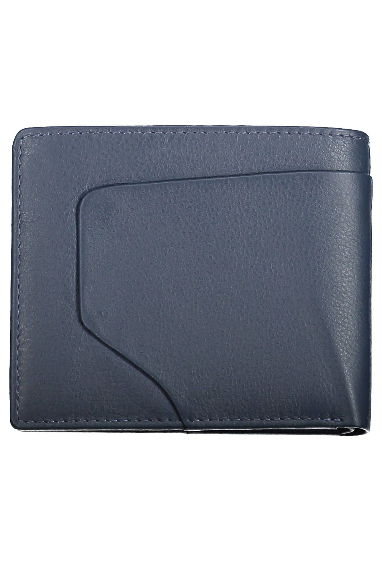 Blue Leather Wallet