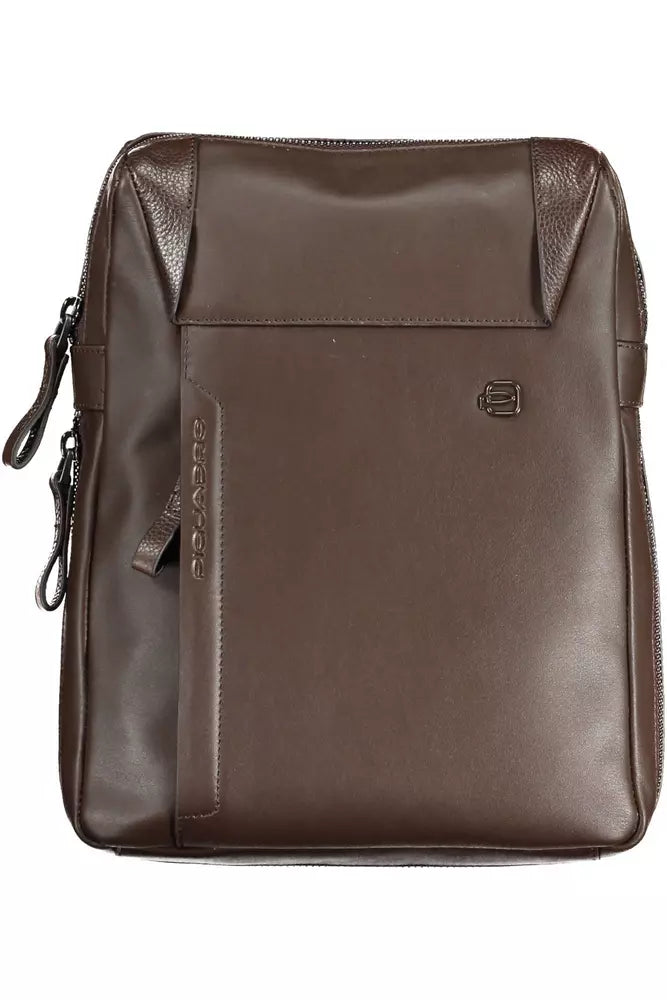 Brown Leather Shoulder Bag