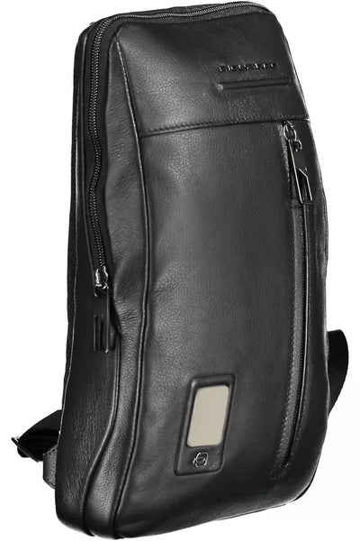 Black Leather Shoulder Bag