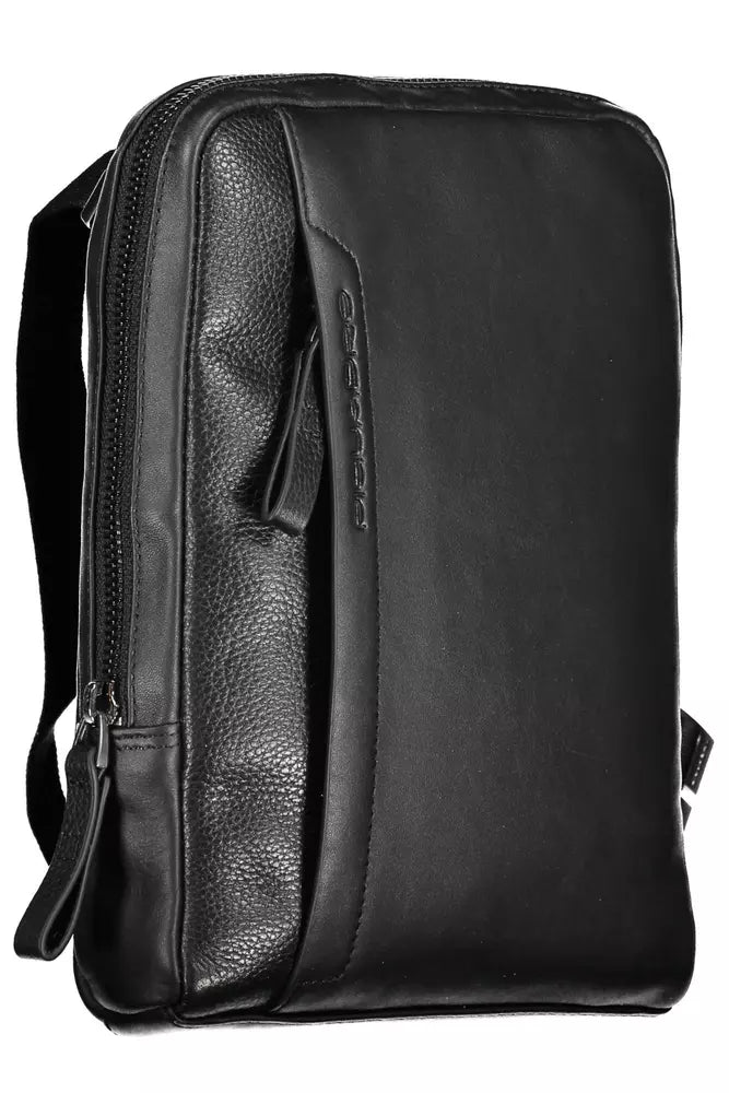 Black Leather Shoulder Bag