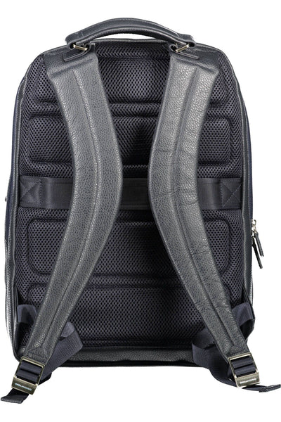 Blue Nylon Backpack