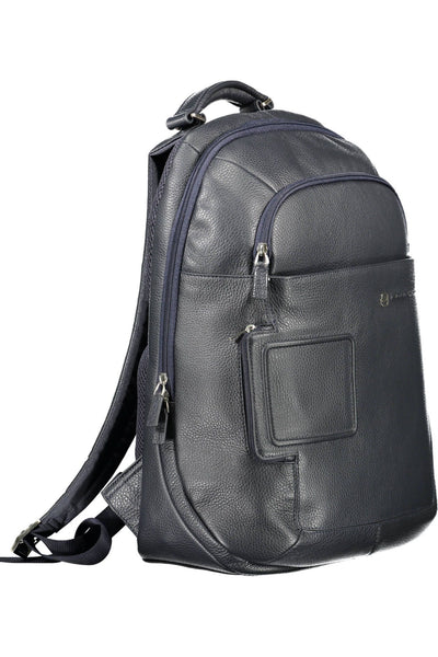 Blue Nylon Backpack