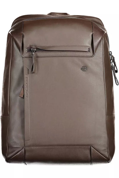 Brown Leather Backpack