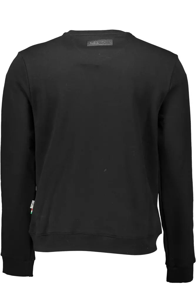 Black Cotton Sweater