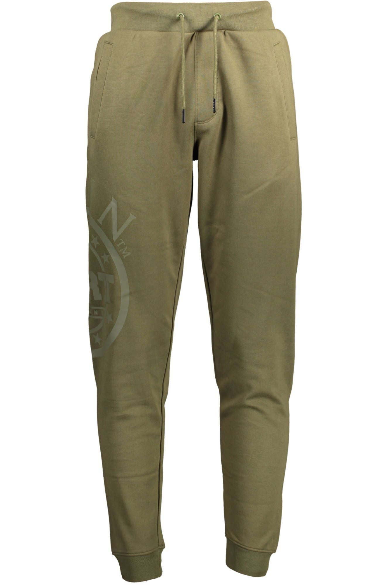 Green Cotton Jeans & Pant