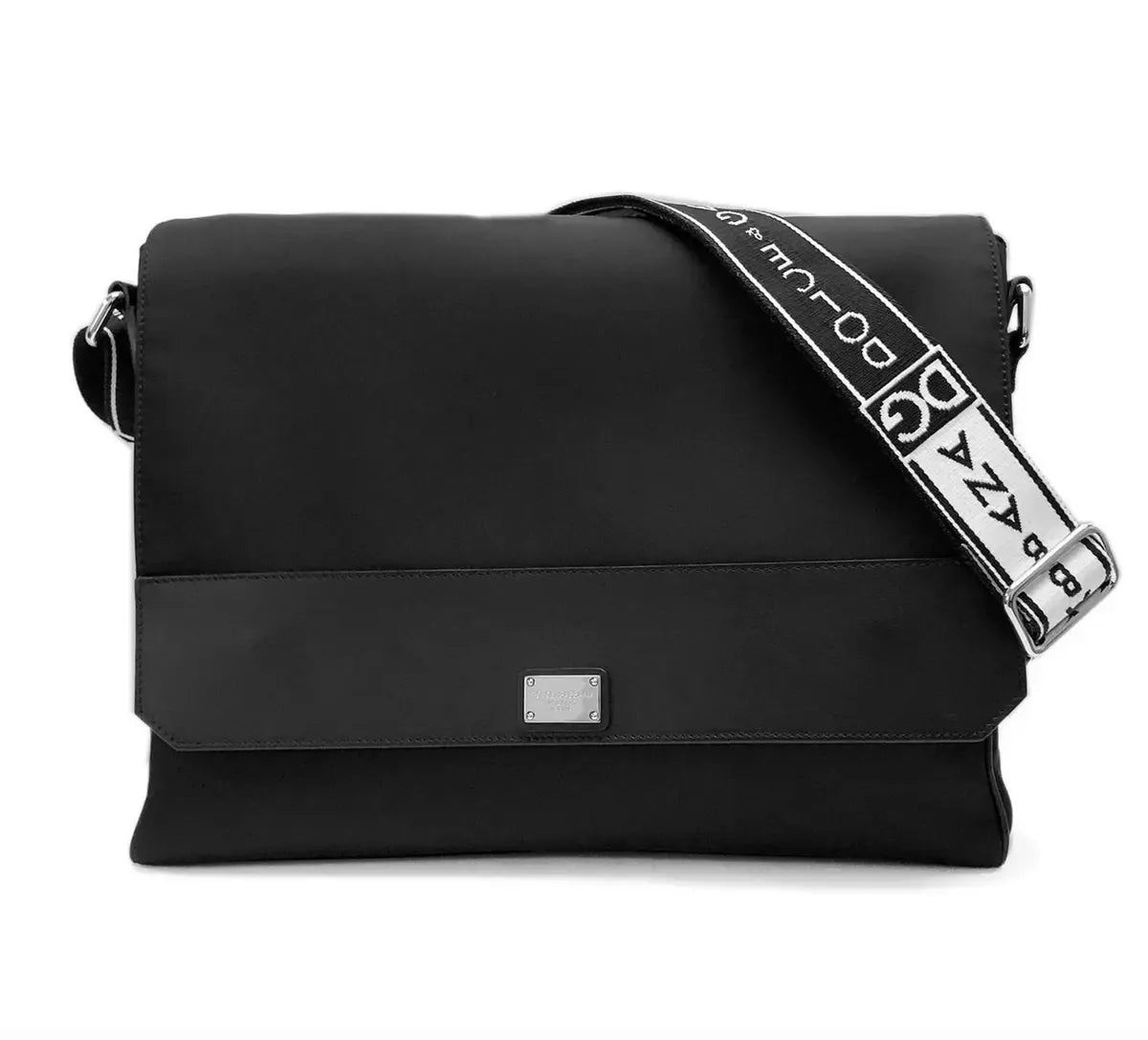 Black Nylon Shoulder Bag