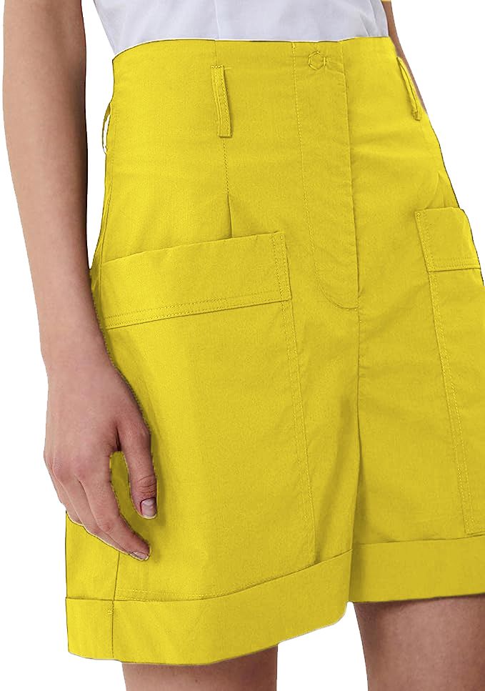 Yellow Cotton Short