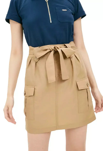 Brown Lyocell Skirt