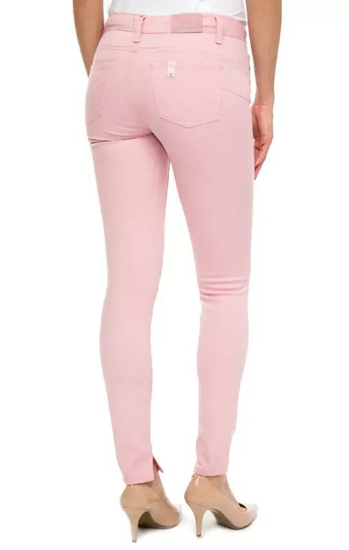 Pink Cotton Jeans & Pant