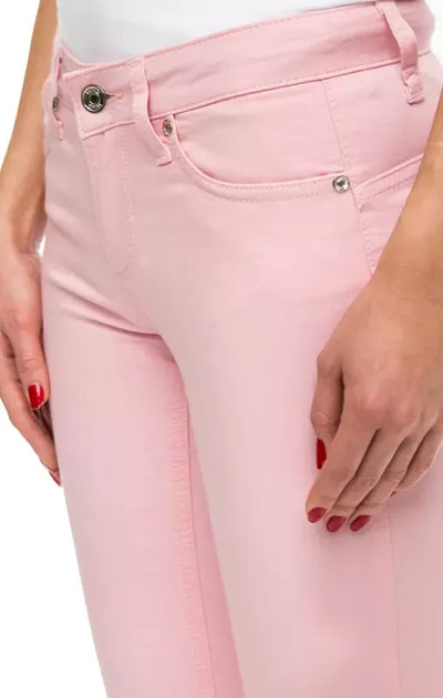 Pink Cotton Jeans & Pant