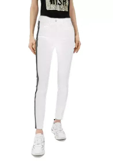 White Cotton Jeans & Pant