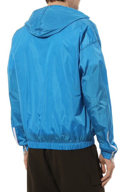 Light Blue Nylon Jacket