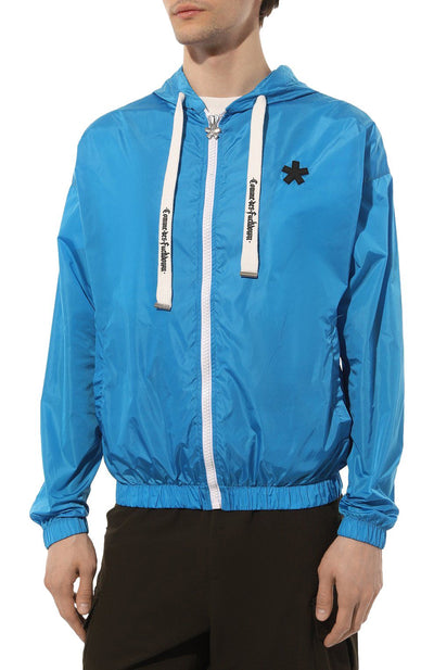 Light Blue Nylon Jacket