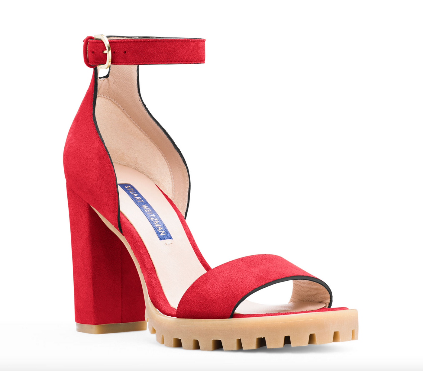 Red Leather Sandal