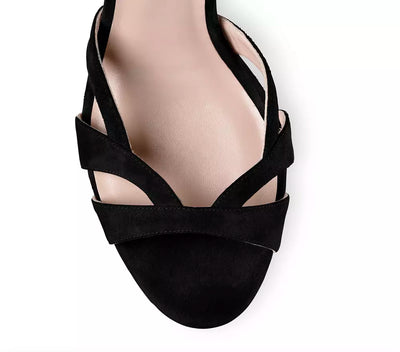 Black Leather Sandal