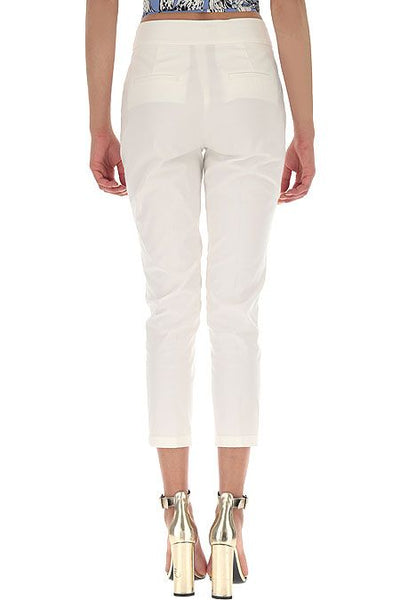 White Cotton Jeans & Pant