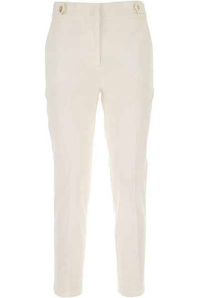 White Cotton Jeans & Pant