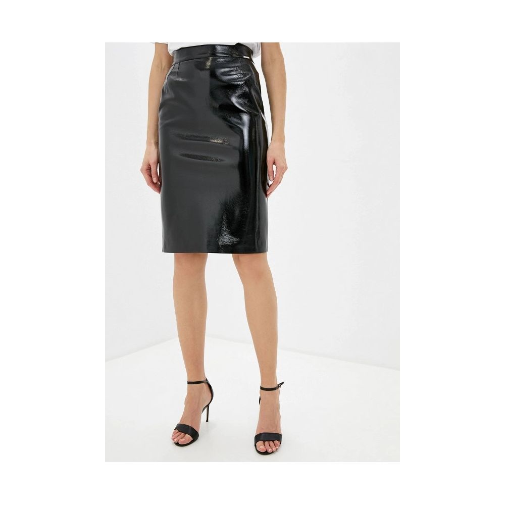 Black Polyester Skirt