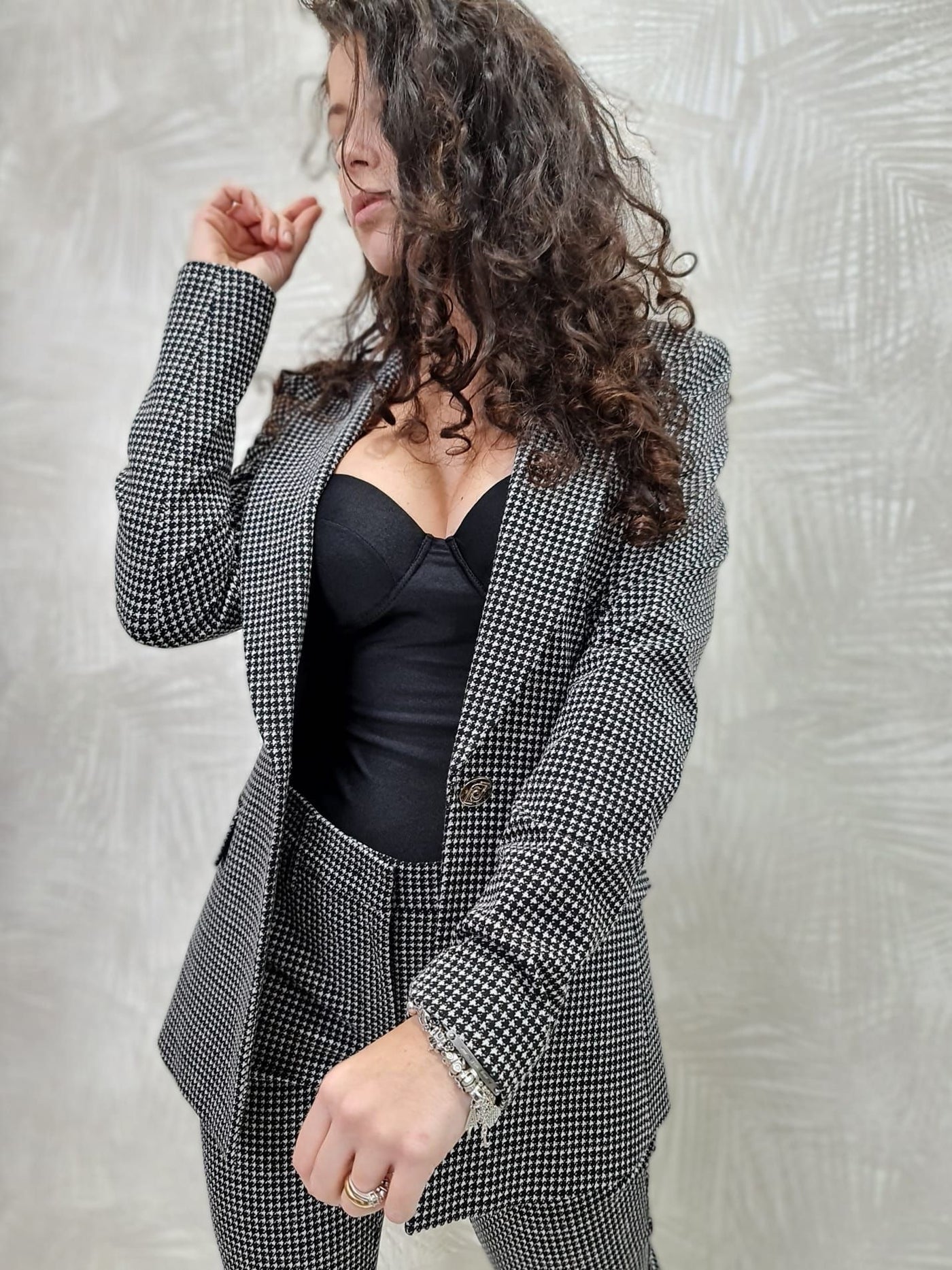 Black Viscose Suits & Blazer