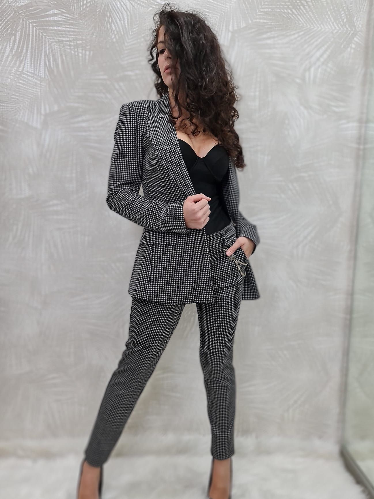 Black Viscose Suits & Blazer