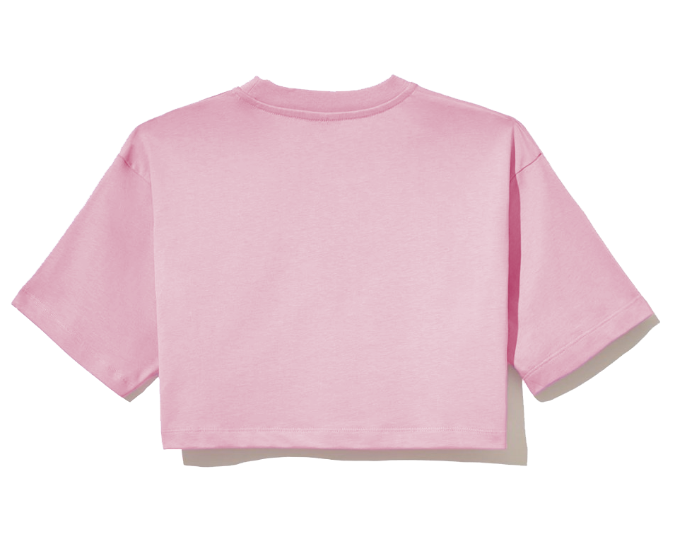 Pink Cotton Tops & T-Shirt