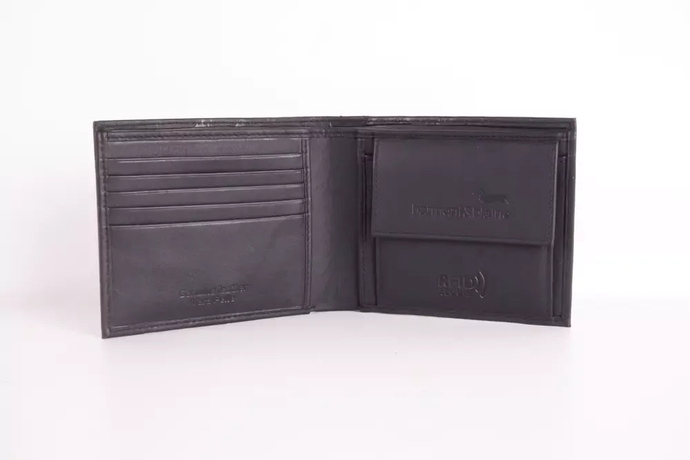 Black Leather Wallet