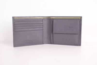 Gray Leather Wallet