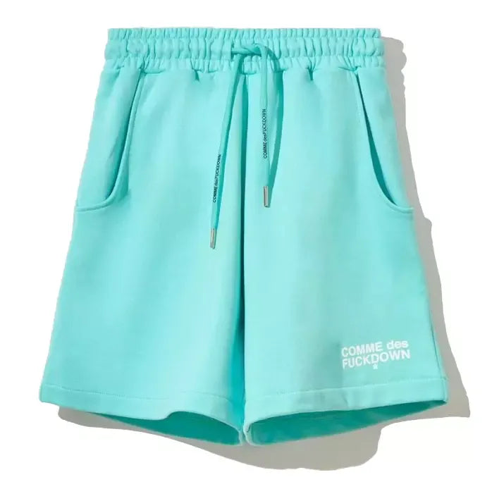 Light Blue Cotton Short