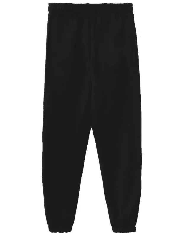 Black Polyester Jeans & Pant