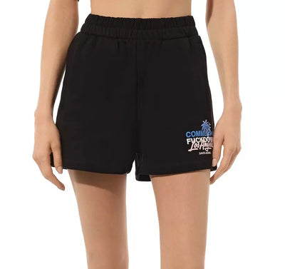 Black Cotton Short