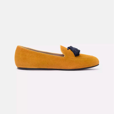 Yellow Leather Loafer