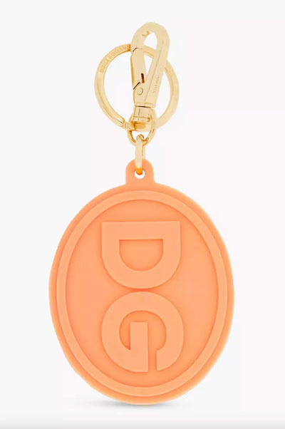 Orange Pvc Keychain