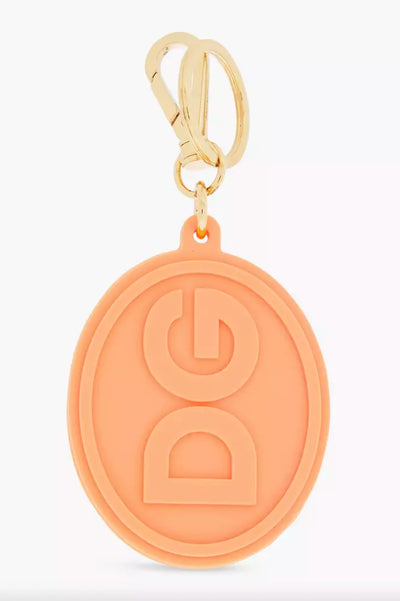 Orange Pvc Keychain