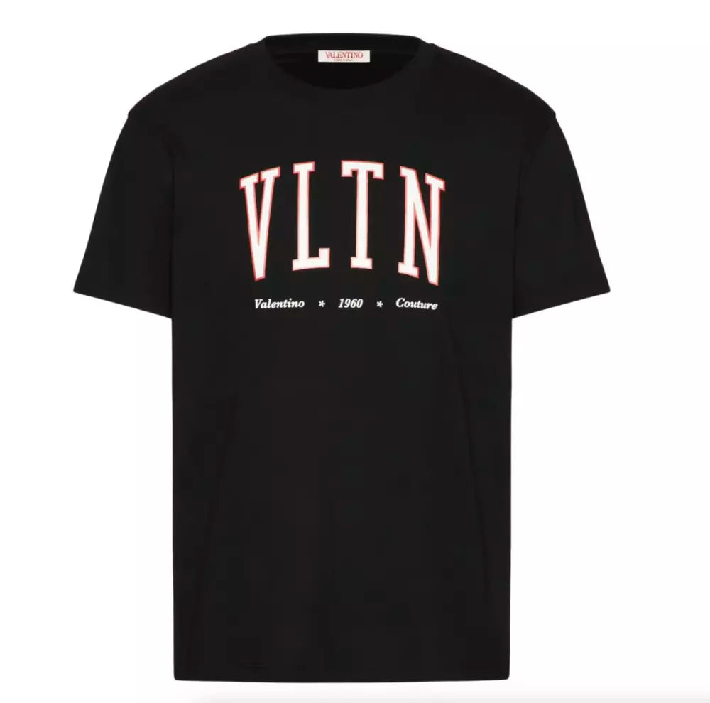 Black Cotton T-Shirt